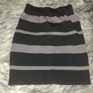 XS striped skirt